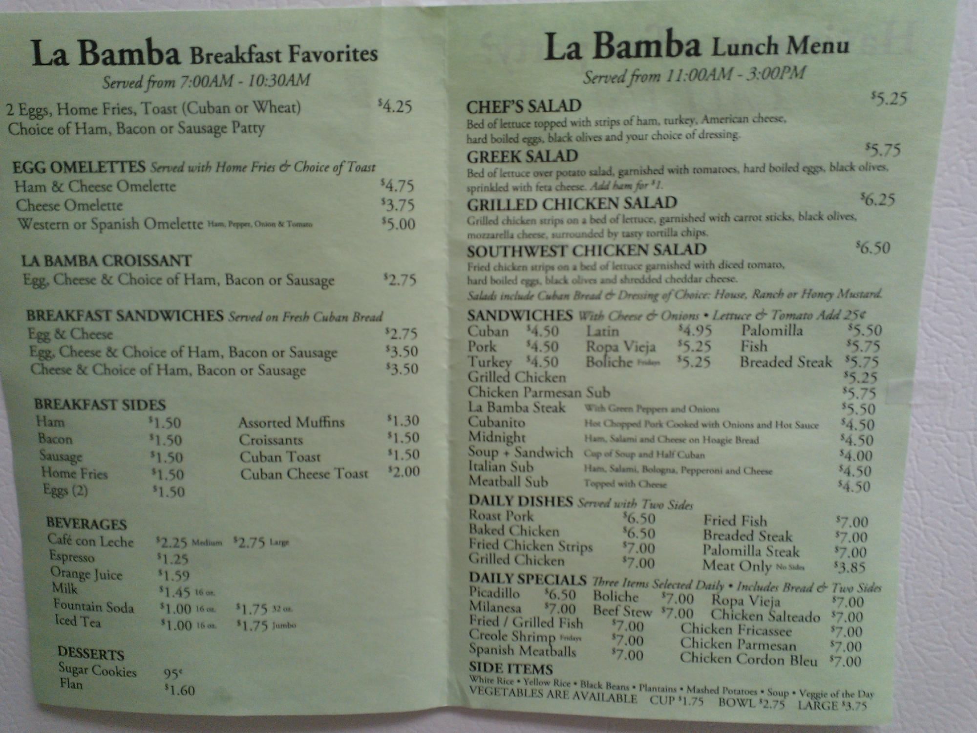 La Bamba Spanish Restaurant